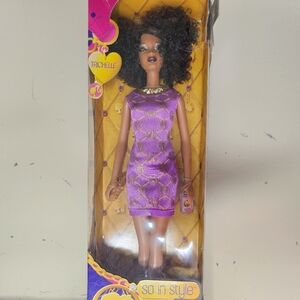 Barbie So In Style Doll in Purple and Gold